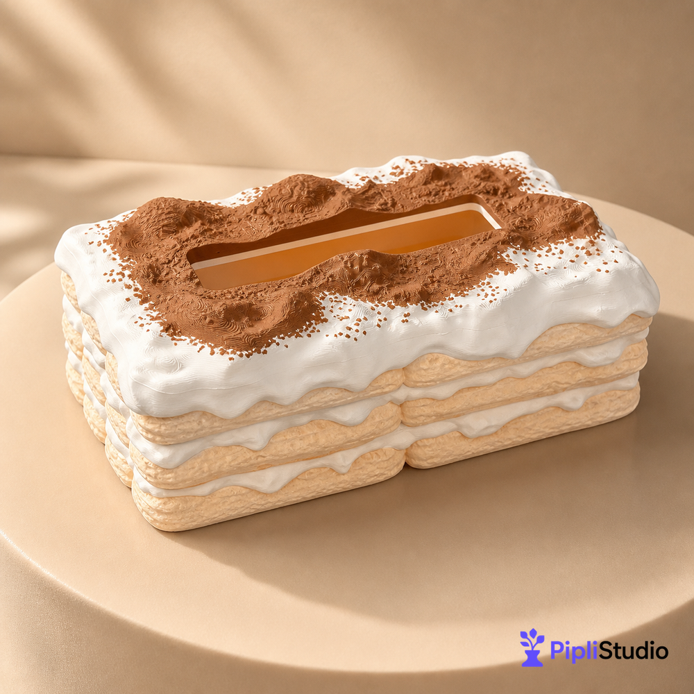 Tiramisu Tissue Box Holder
