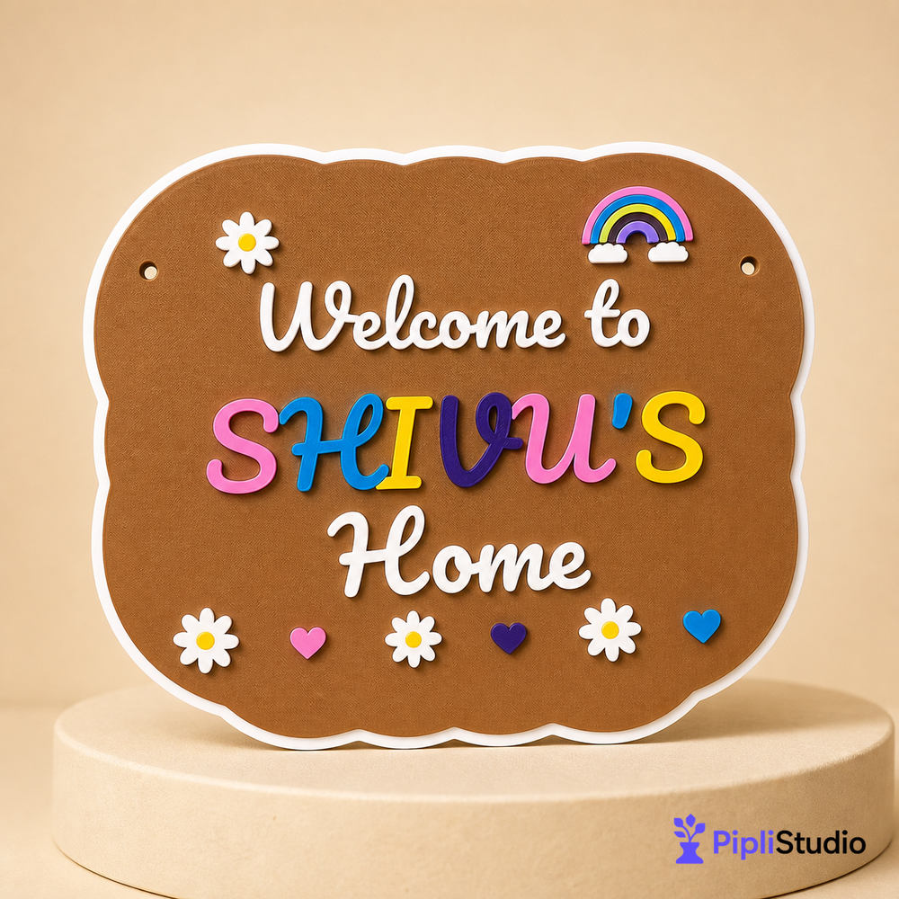 Personalized Kids Room/Home Sign – Custom Name Decor