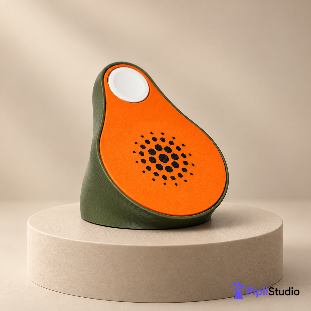 Papaya iWatch & AirPods Charging Dock