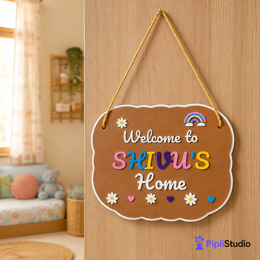 Personalized Kids Room/Home Sign – Custom Name Decor