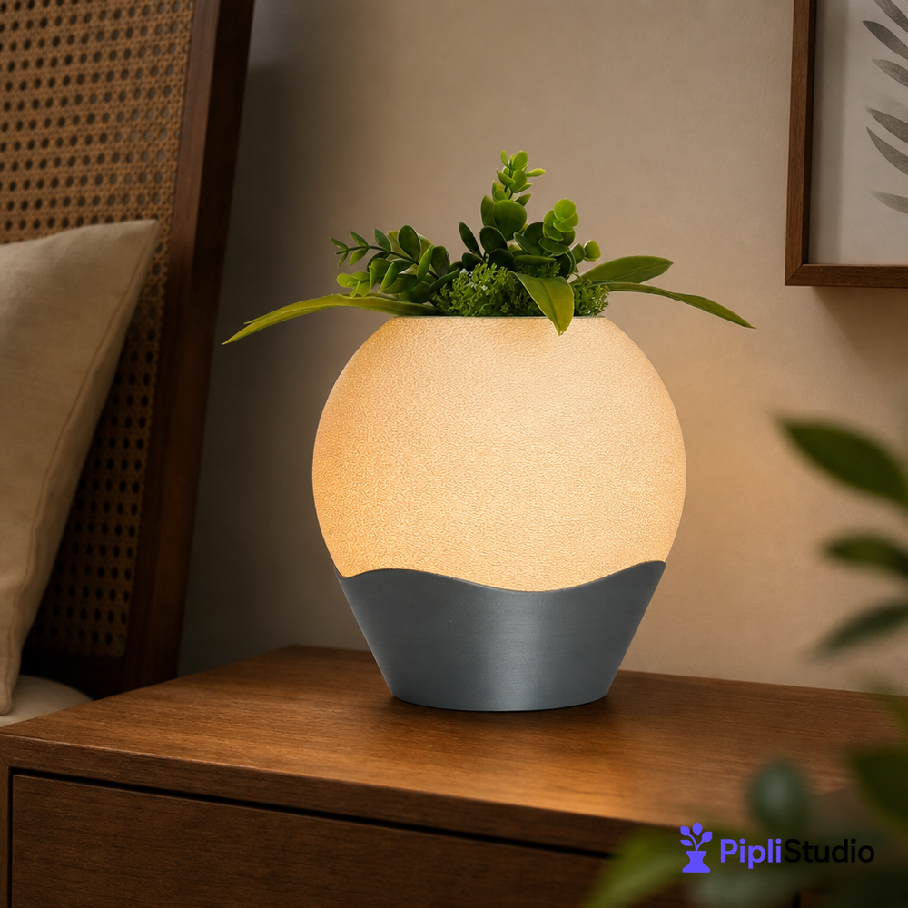 Luma Desk Vase Lamp for Soft Ambient Glow