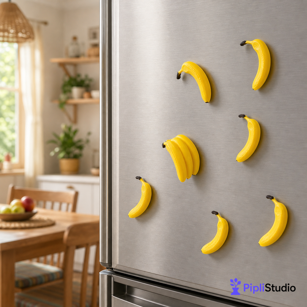 Banana Fridge Magnets β Fun Kitchen & Home Decor
