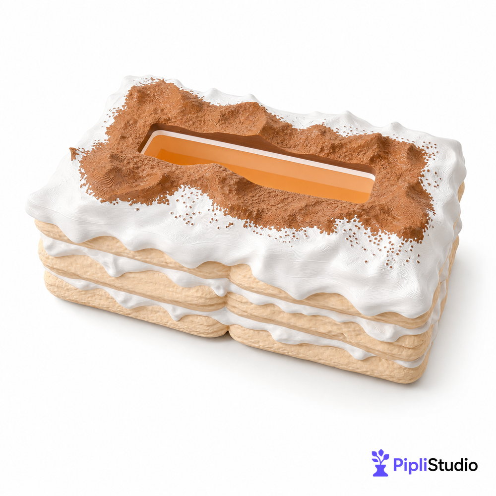 Tiramisu Tissue Box Holder