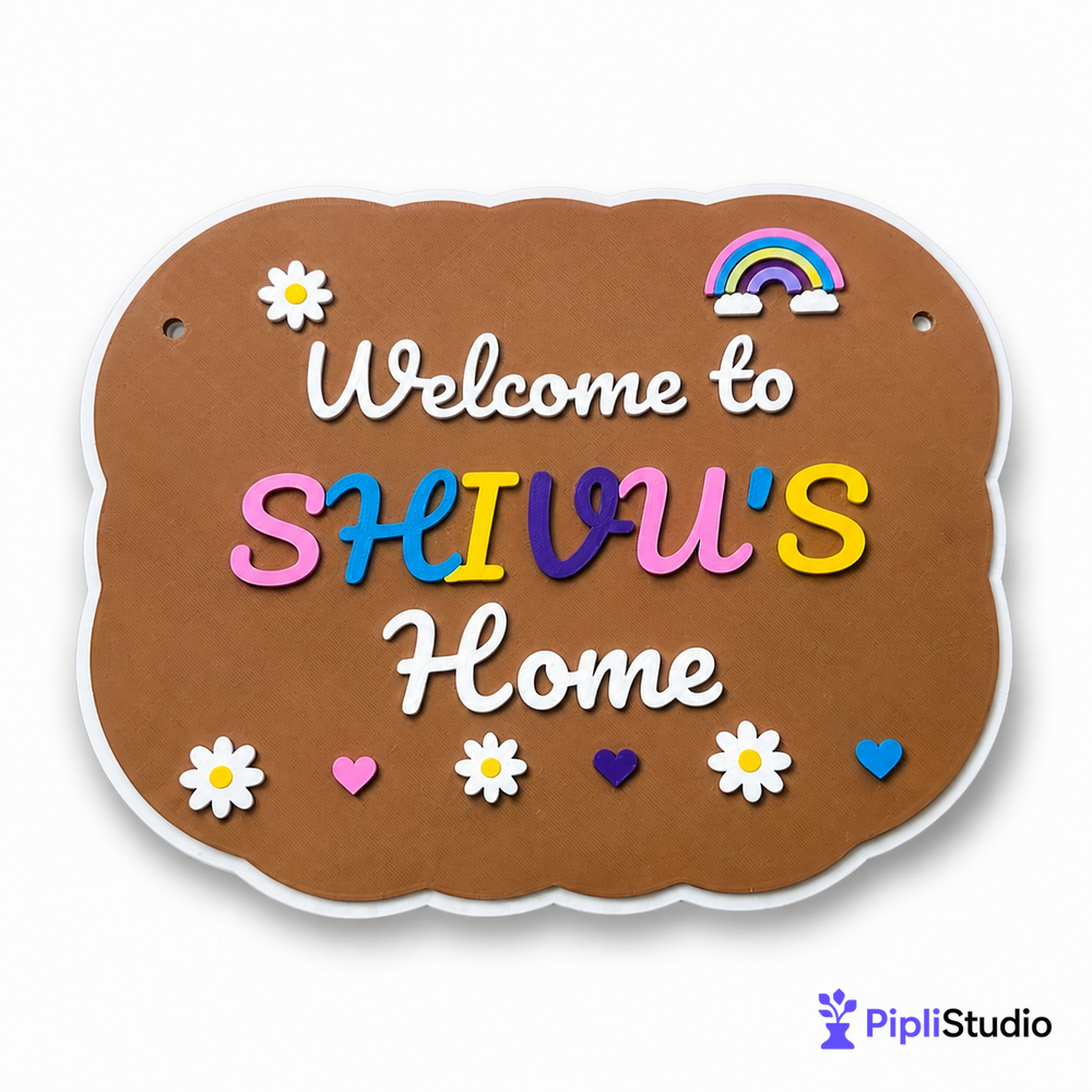 Personalized Kids Room/Home Sign – Custom Name Decor