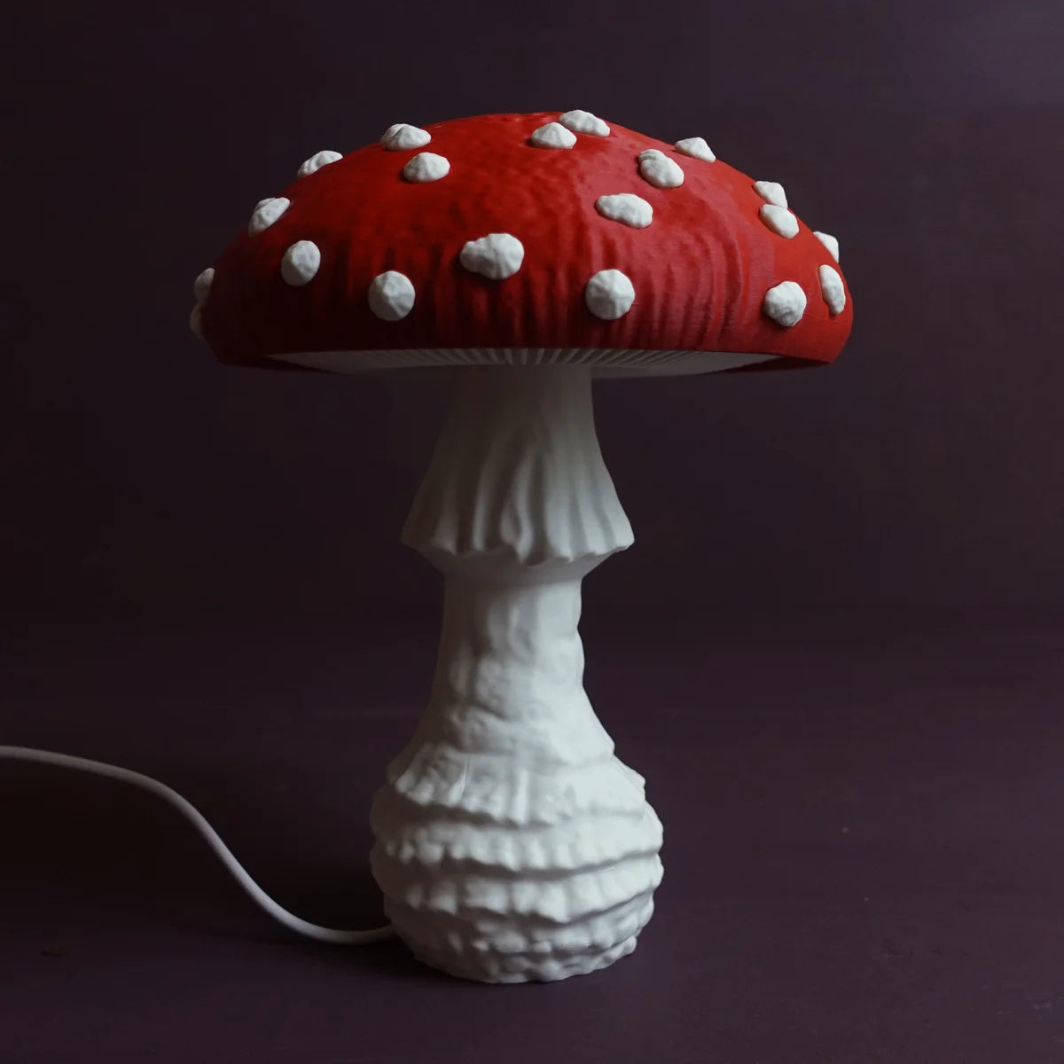 Mushroom Lamp β Amanita Muscaria Design