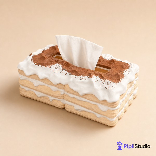 Tiramisu Tissue Box Holder