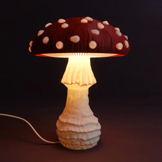 Mushroom Lamp – Amanita Muscaria Design