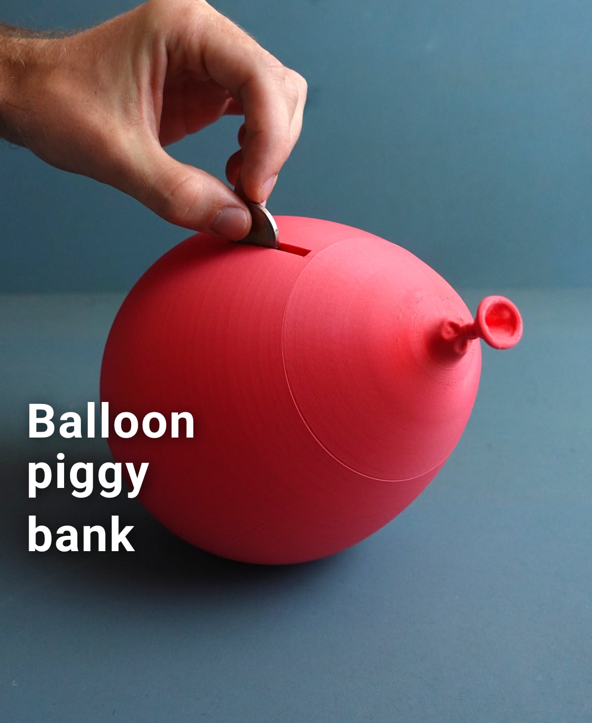 Balloon Piggy Bank (Self-Balancing)