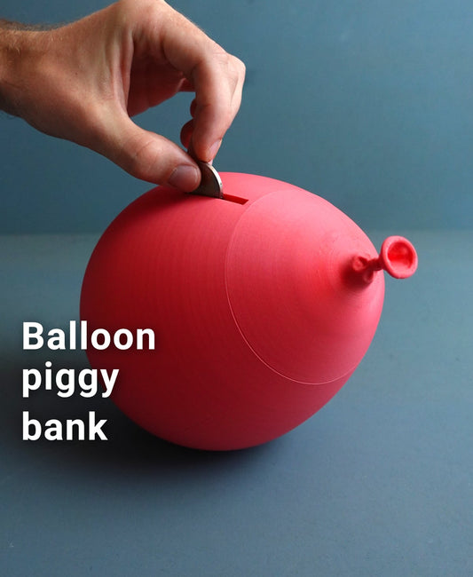 Balloon Piggy Bank (Self-Balancing)
