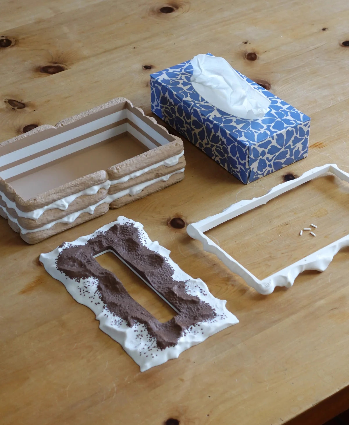 Tiramisu Tissue Box Holder