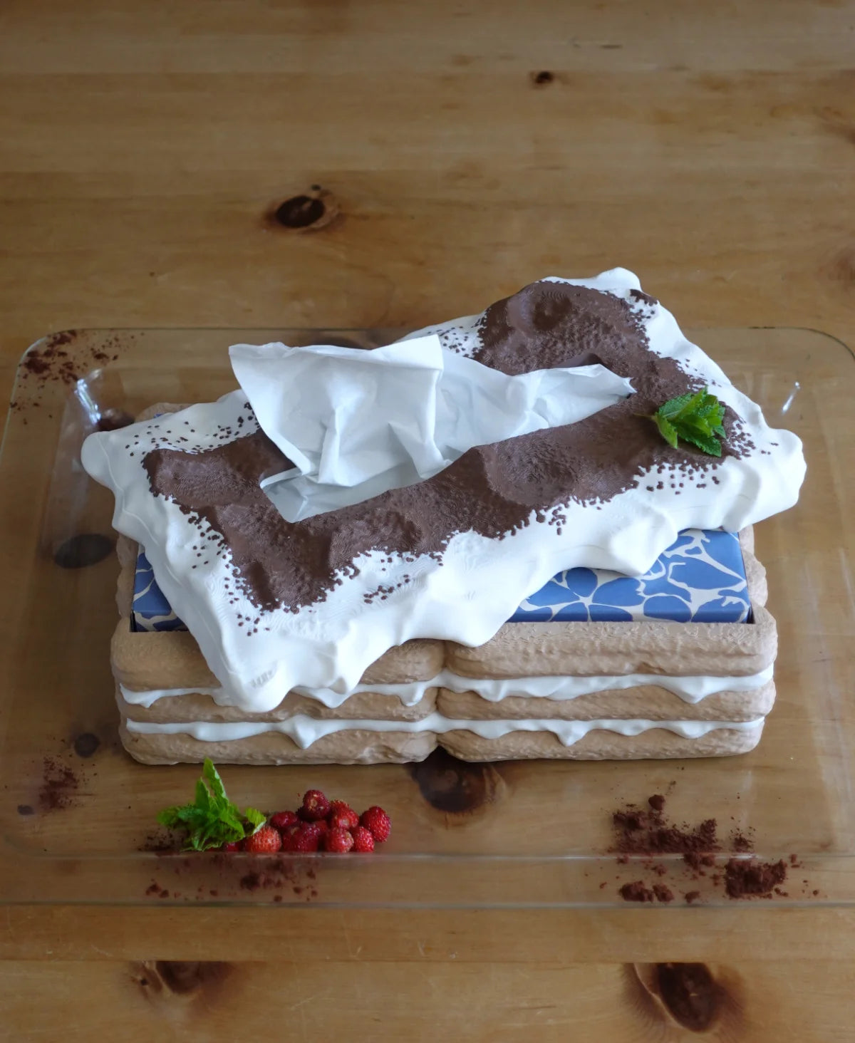 Tiramisu Tissue Box Holder