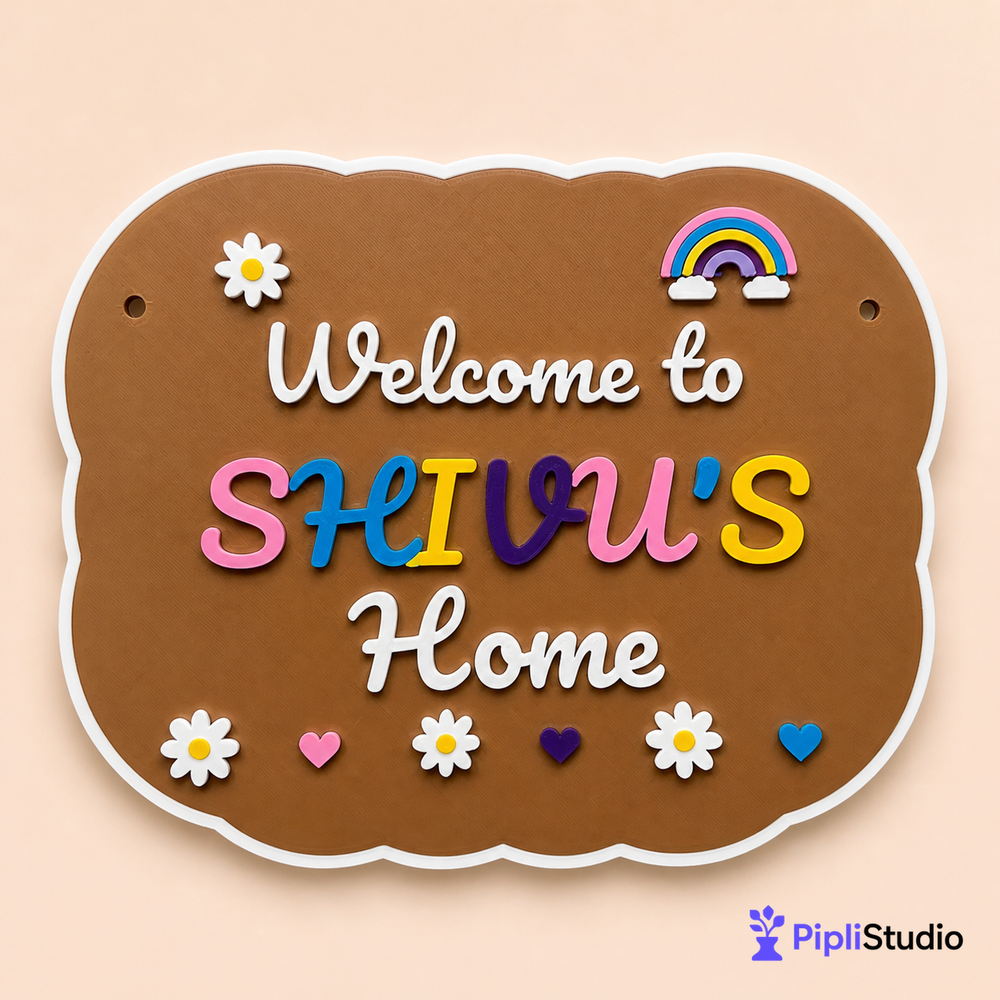 Personalized Kids Room/Home Sign – Custom Name Decor