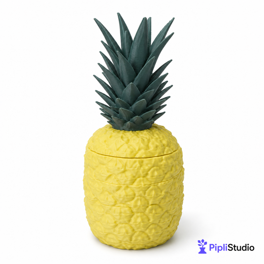 Sliced Pineapple - Storage Container, Jewellery Box & Organizer