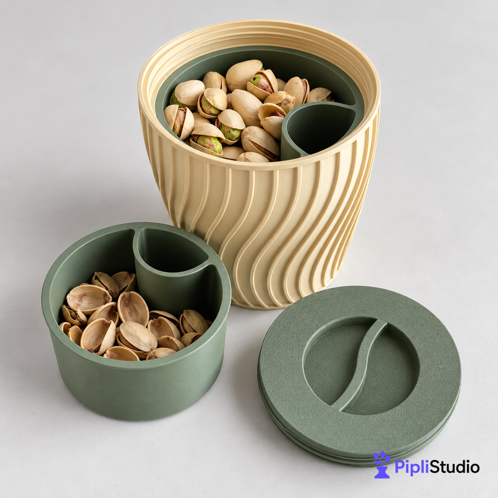 Pistachio Cup with Hidden Waste Compartment (Pista Cup)