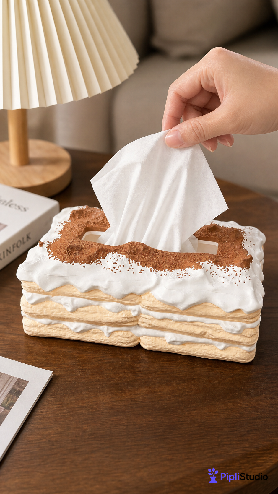 Tiramisu Tissue Box Holder