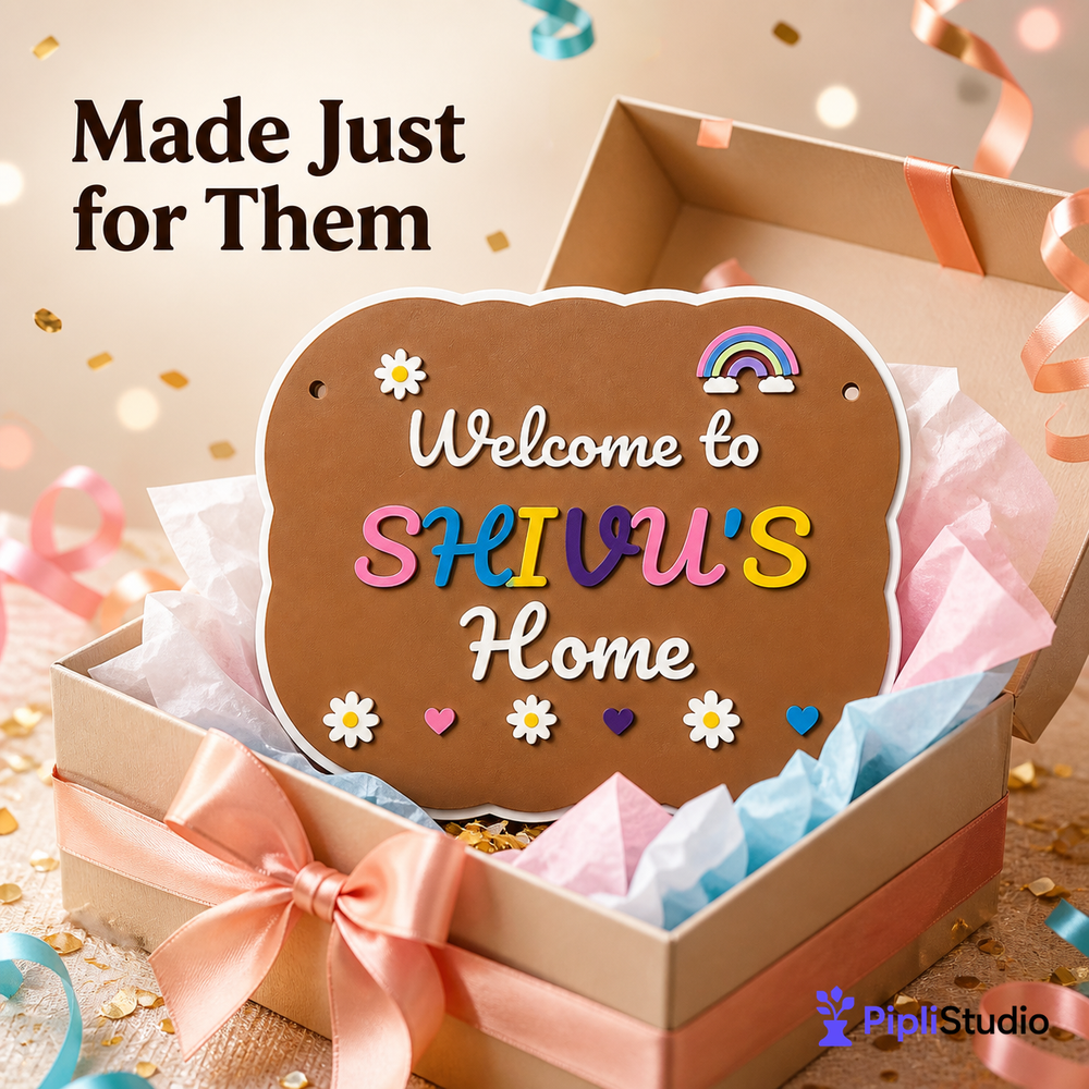 Personalized Kids Room/Home Sign – Custom Name Decor
