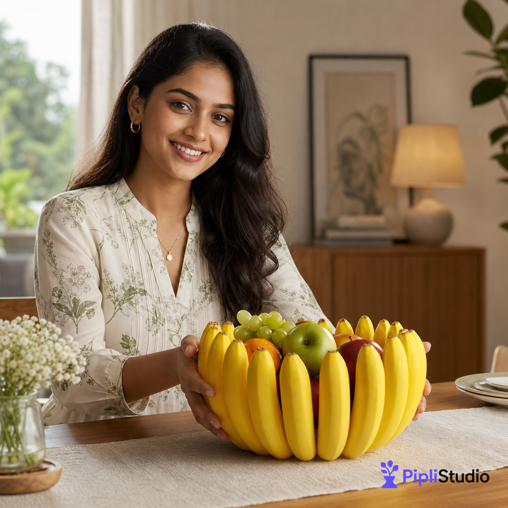 Banana Bowl β Fruit, Vegetable Storage Container & Organizer