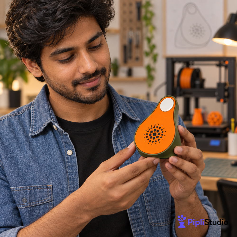 Papaya iWatch & AirPods Charging Dock