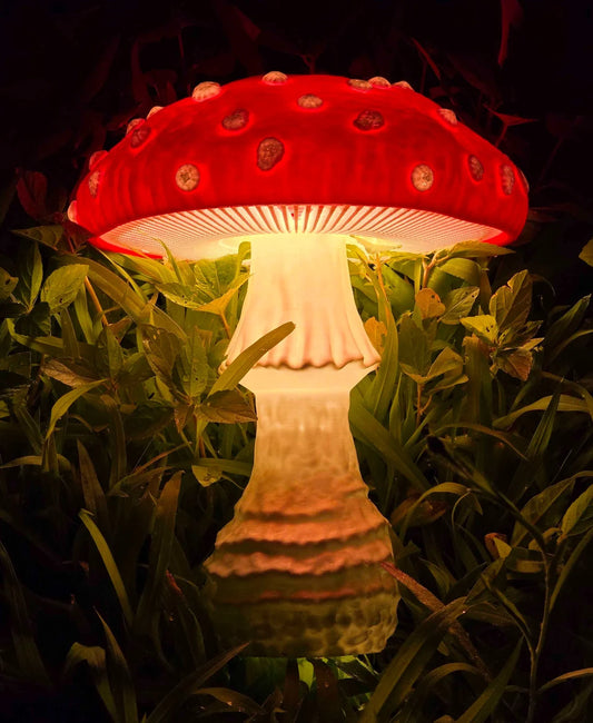 Mushroom Lamp – Amanita Muscaria Design