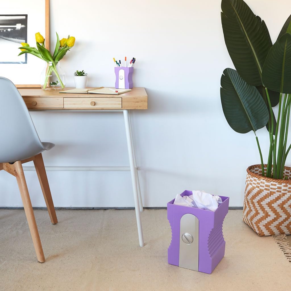 Wastebasket In The Shape Of A Sharpener (Single Colour)