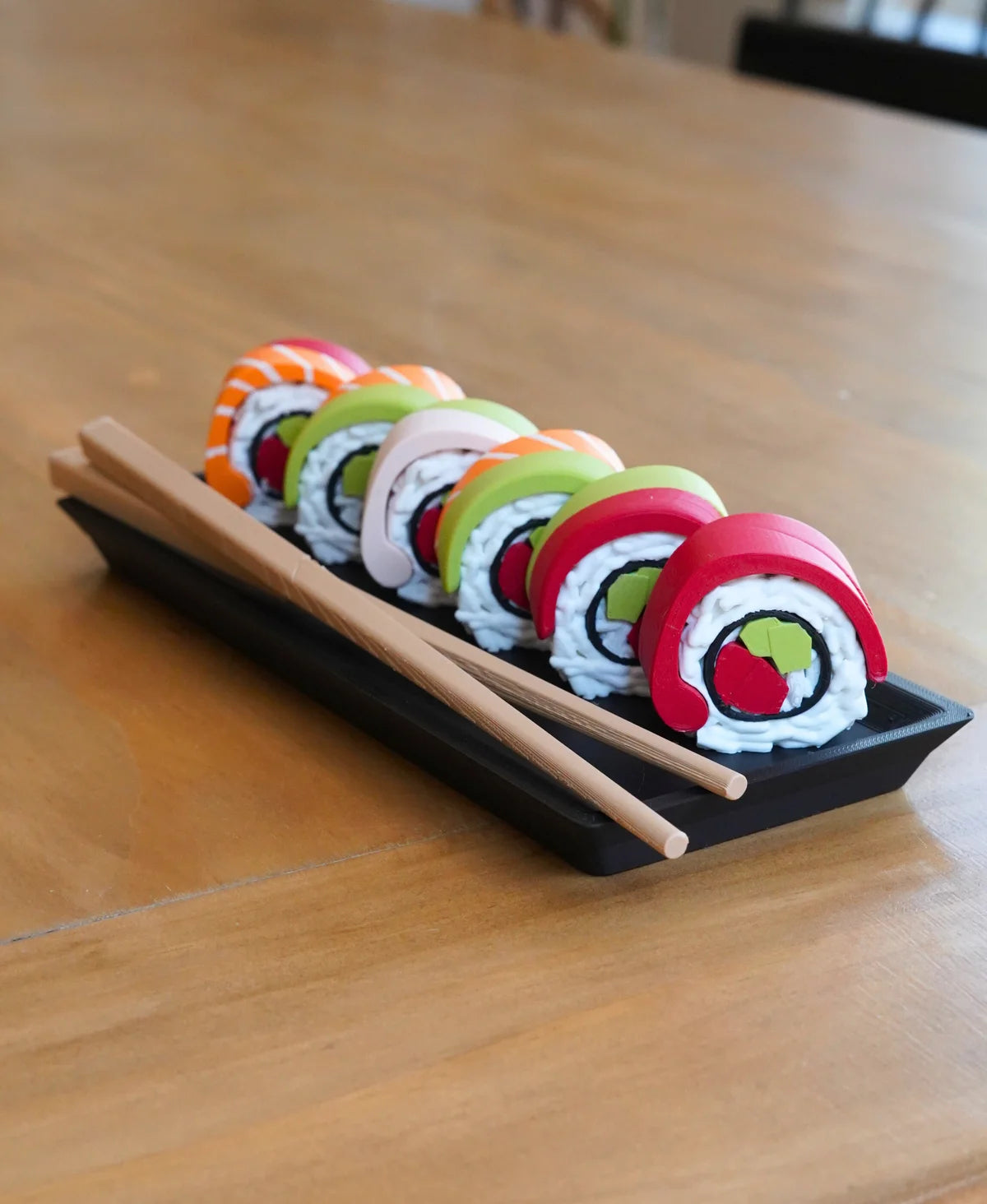 Sushi Supplements Dispenser - Weekly Pill Container & Keychains