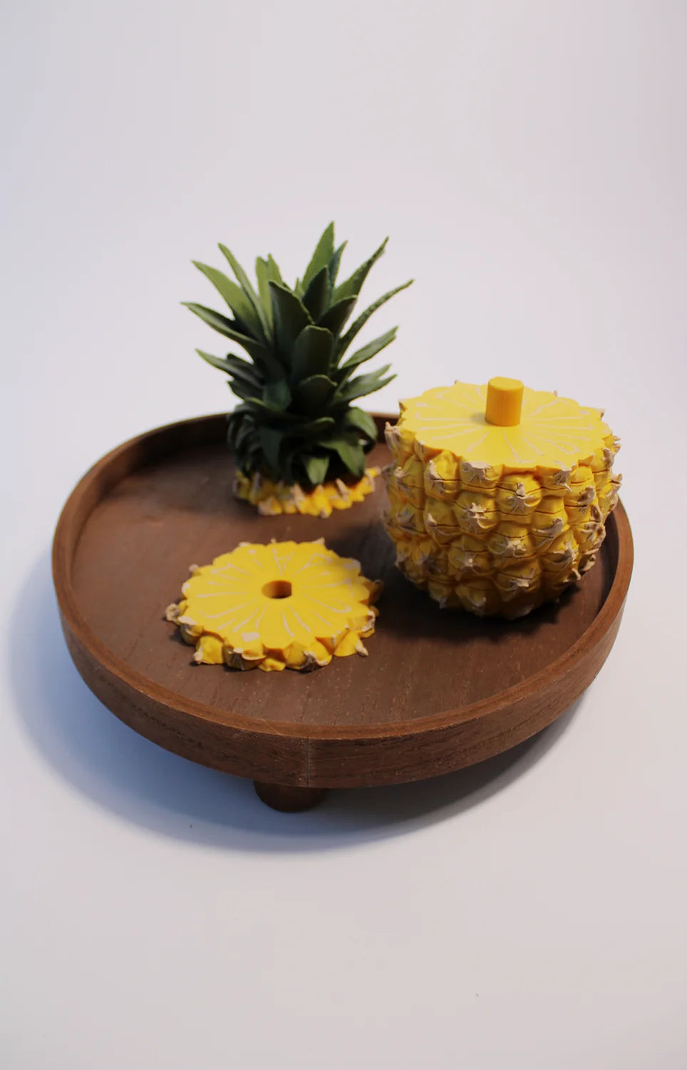 Pineapple Coaster Set (8 Pcs In One Set)