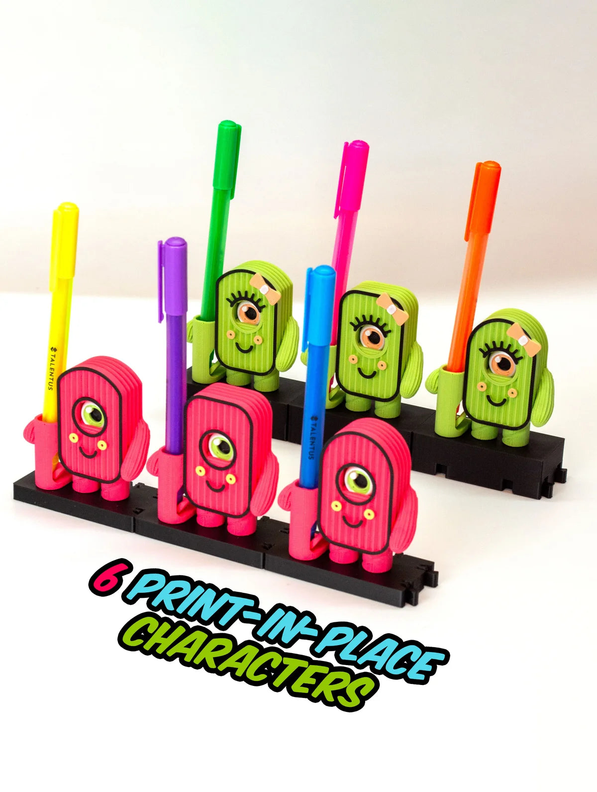 Minions Desk Pen Holder, Modular Desk Organizer, Boy & Girl Characters