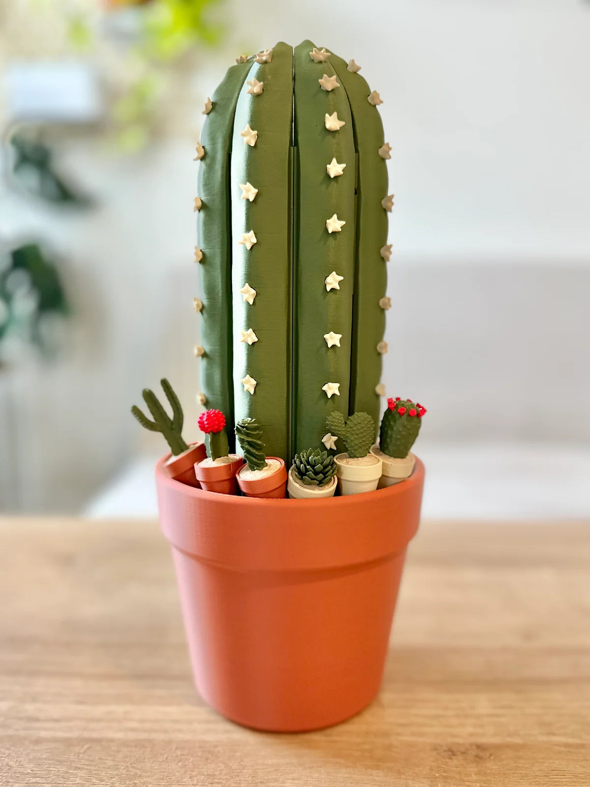 Cacti Chess - Roll up Cactus Chess Set (Foldable)