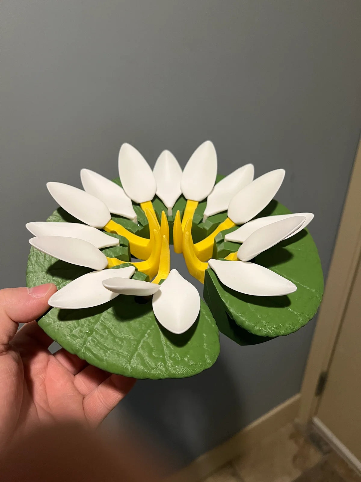 Bath Lilies Wine Holder - Wine Lily and Candle Lily