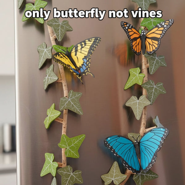 Butterfly Fridge Magnets (Set Of 3)