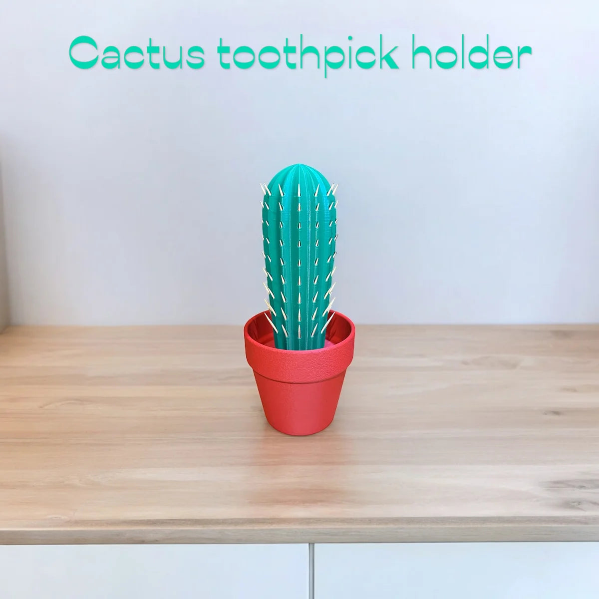 Cactus Toothpick Holder For Dining Table