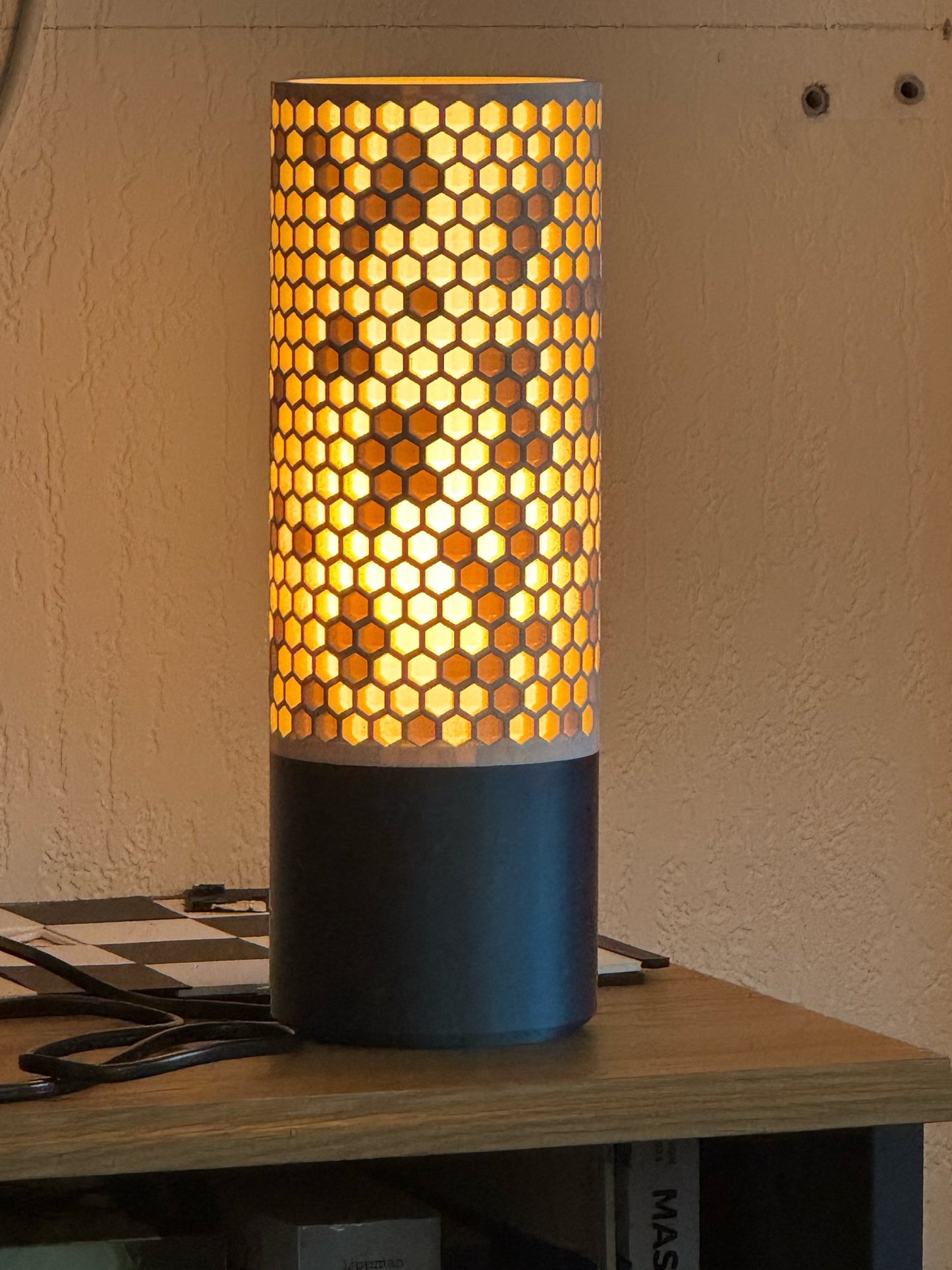 Honeycomb Smart Table Lamp - App Controlled (16M Colours)
