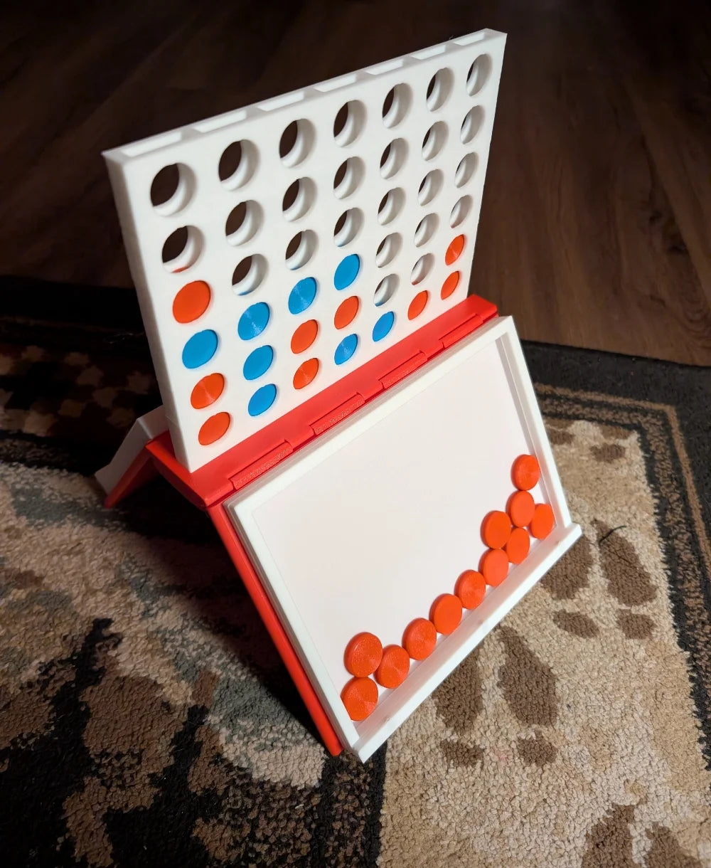 PlayBook'd Four in a Row Book Game - Board Game Gift