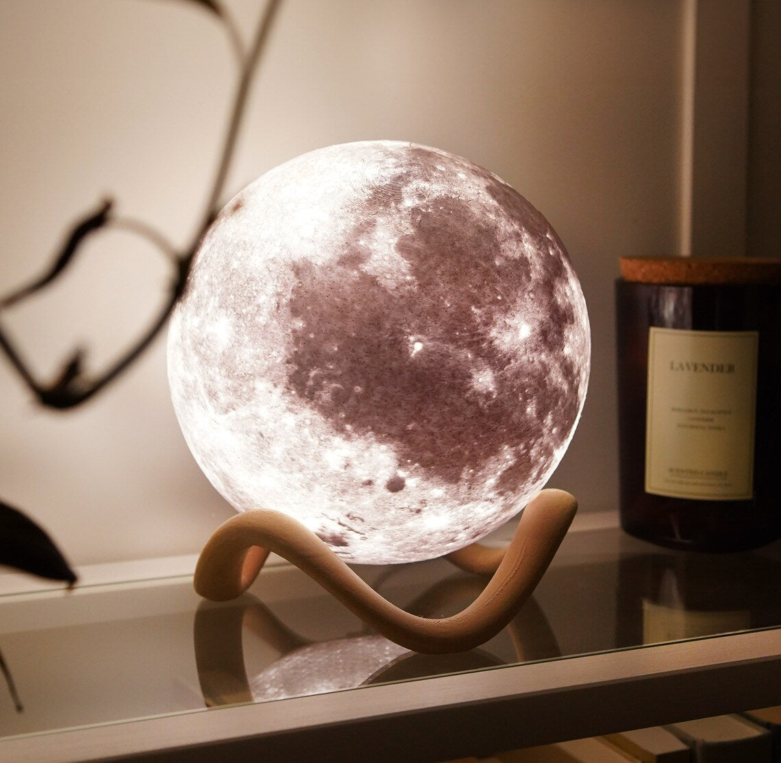 Premium Moon Lamp | Lithophane Night Light - Ideal Home Decor