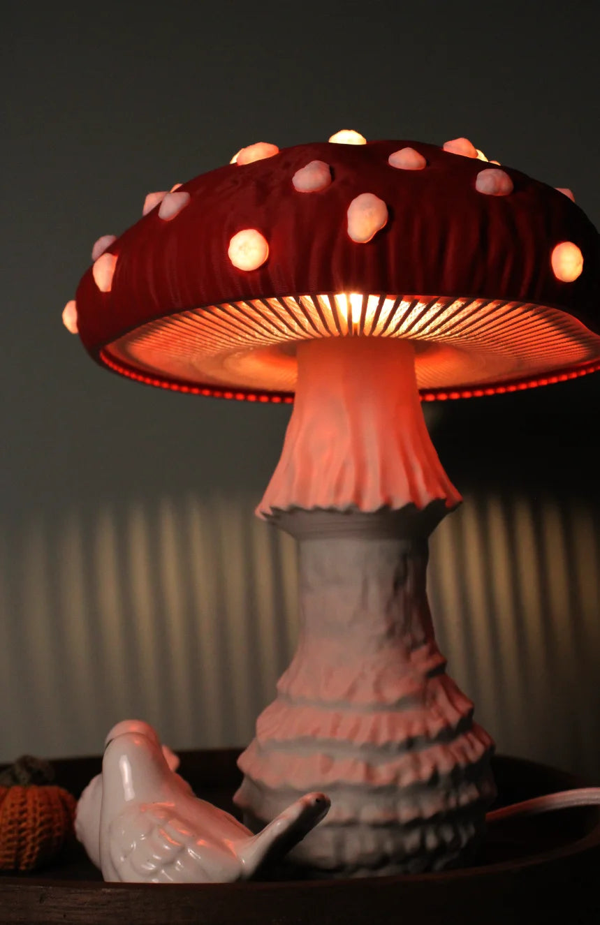 Mushroom Lamp β Amanita Muscaria Design