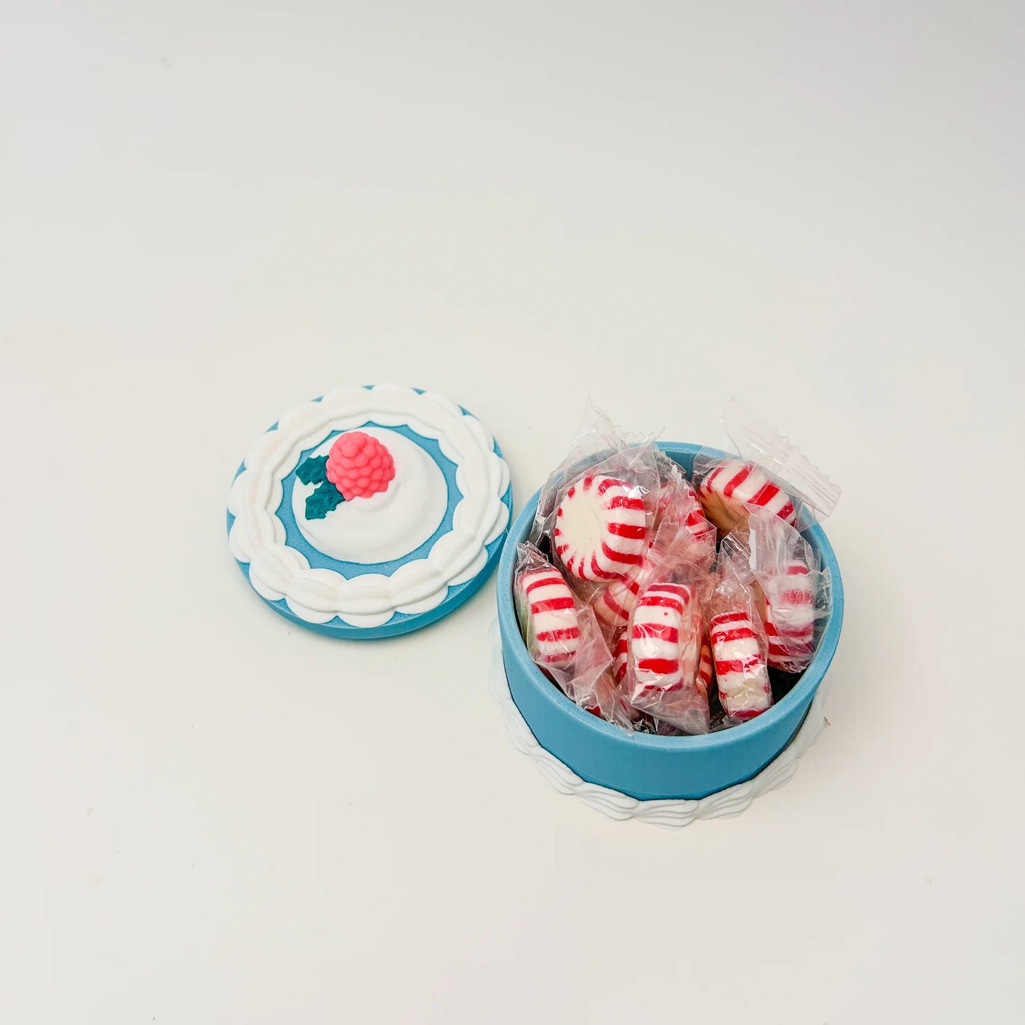 Vanilla Creamy Cake Container - Jewelry Box and Gift Holder