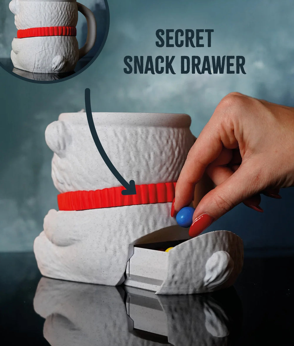 Polar Bear Ice Cream Pint Holder with Spoon Slots