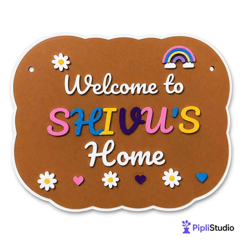 Personalized Kids Room/Home Sign – Custom Name Decor