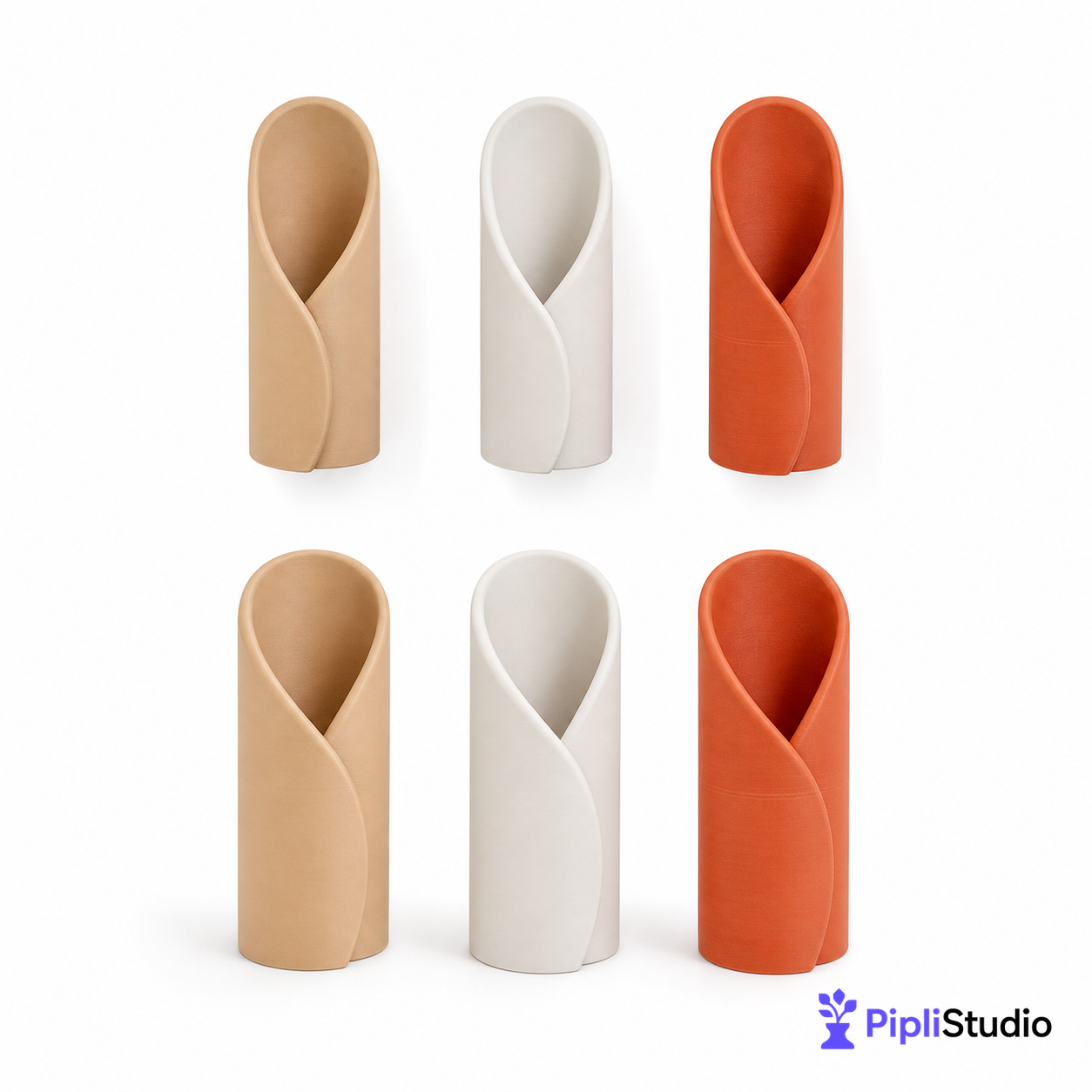 Wrap Tube Propagation Vase Holder for Wall & Table