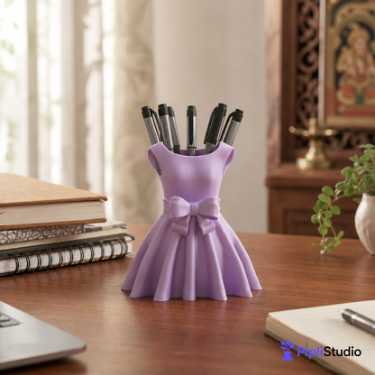 dress-shaped-pen-holder-single-colour