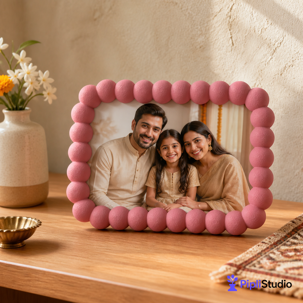 Bubble 4x6 Photo Frame – Tabletop & Wall-Mount