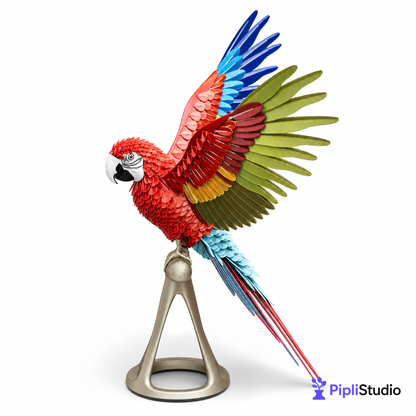 Life-Size Macaw 3D Wall Decor Puzzle