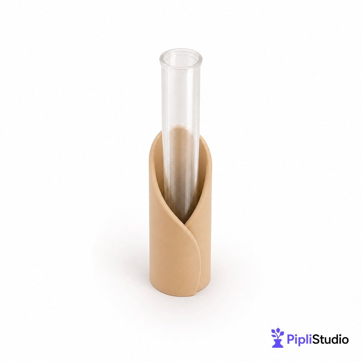 Wrap Tube Propagation Vase Holder for Wall & Table