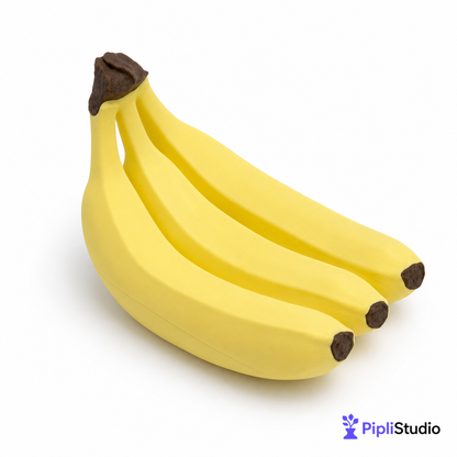 Banana Soap Dish with Hidden Drip Tray