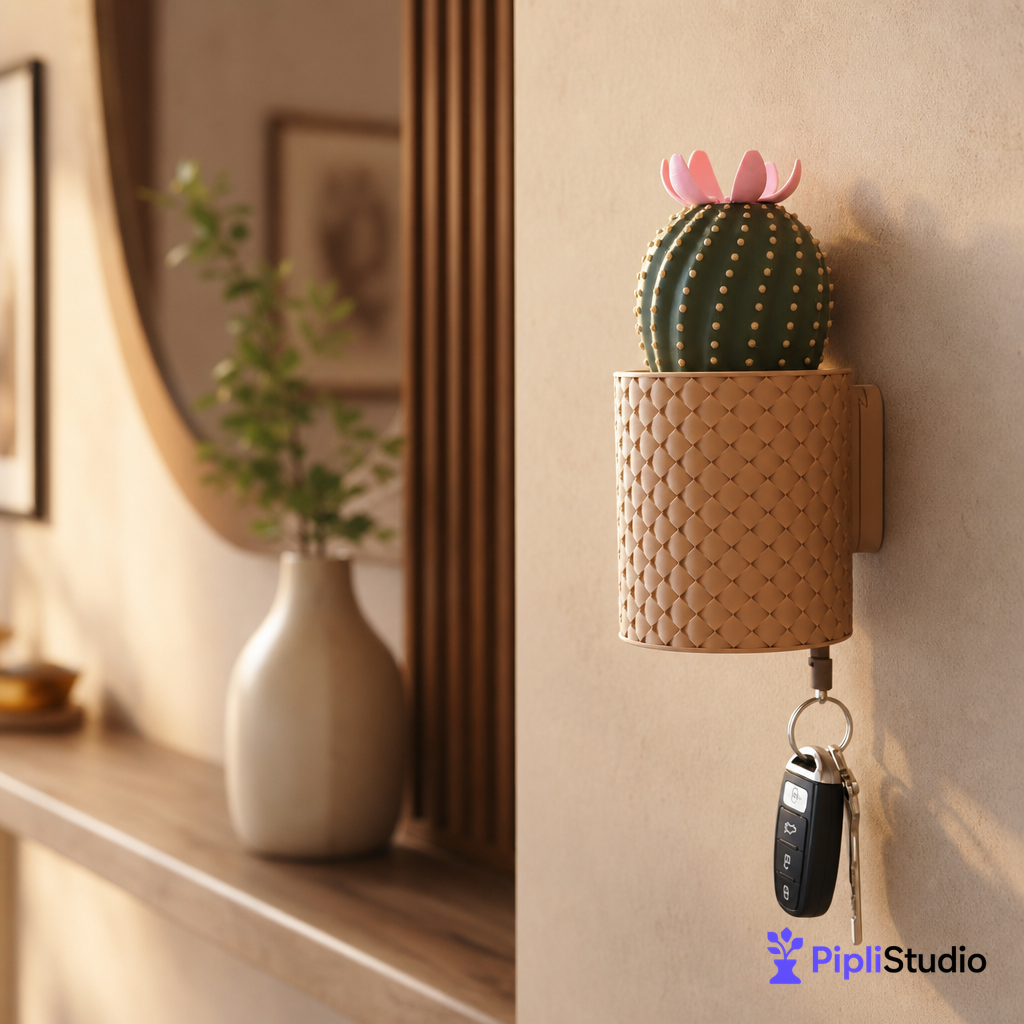 cacti-keys-cactus-blooming-wall-mounted-keyholder