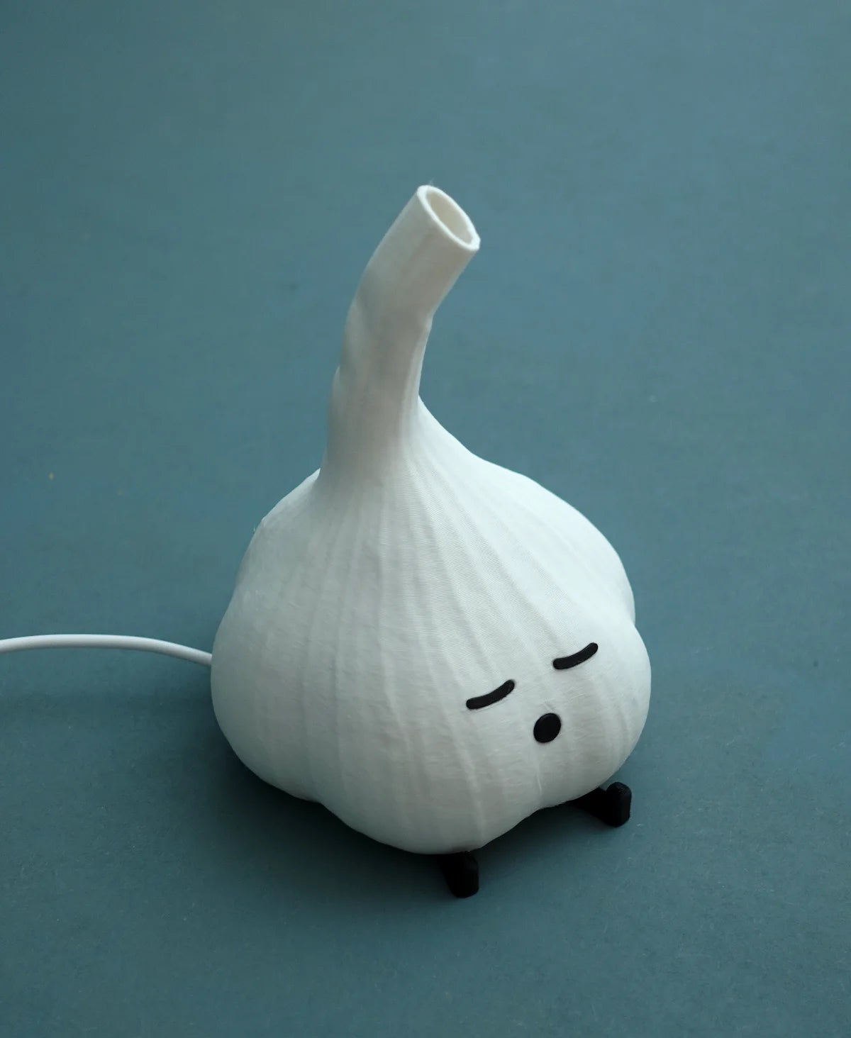 Garlic Night Light Lamp - Cute Cozy Glow (14cmx10cm)