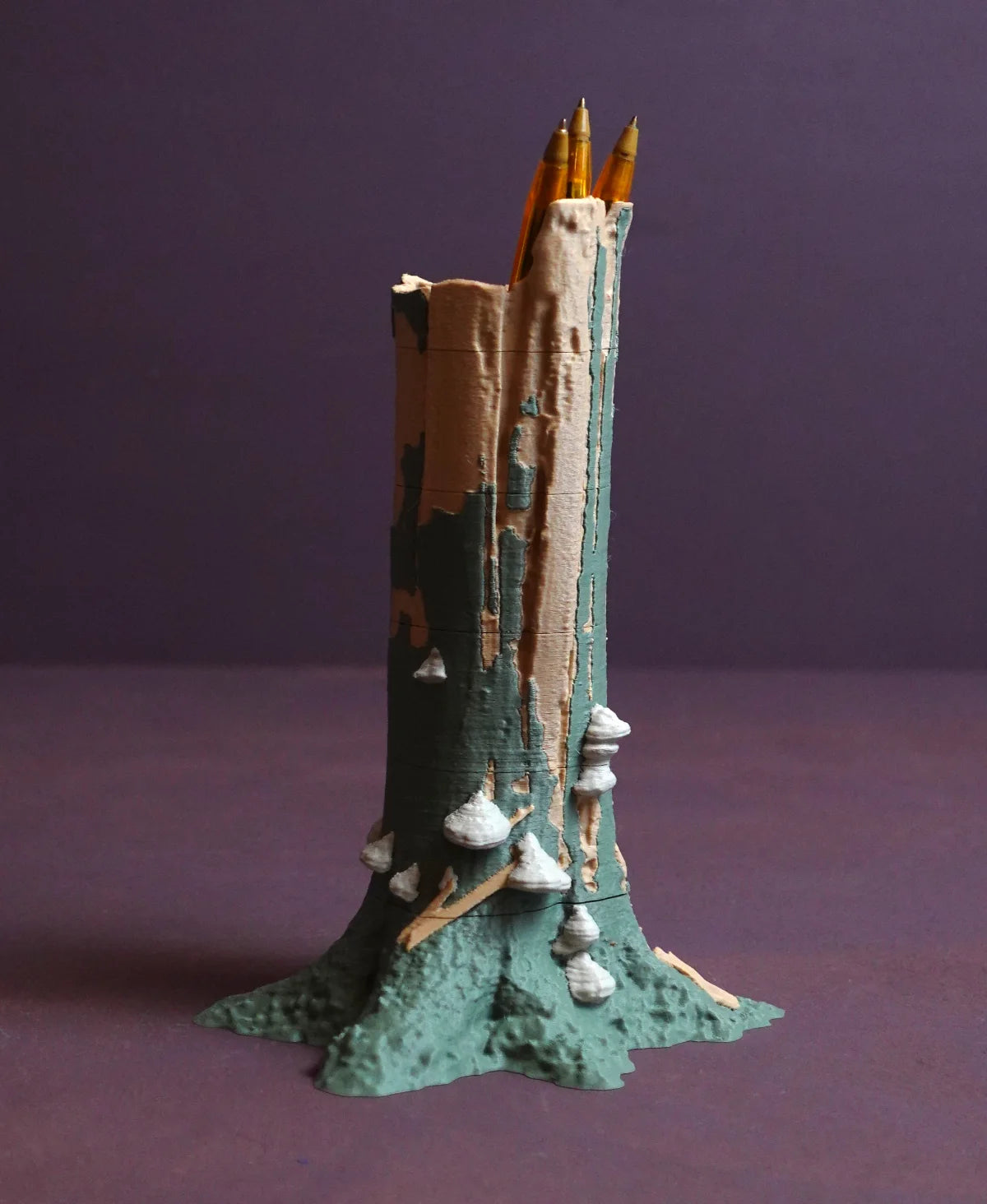 Tree Trunk Pencil/Pen Holder