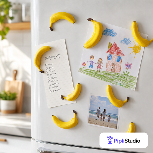 Banana Fridge Magnets – Fun Kitchen & Home Decor