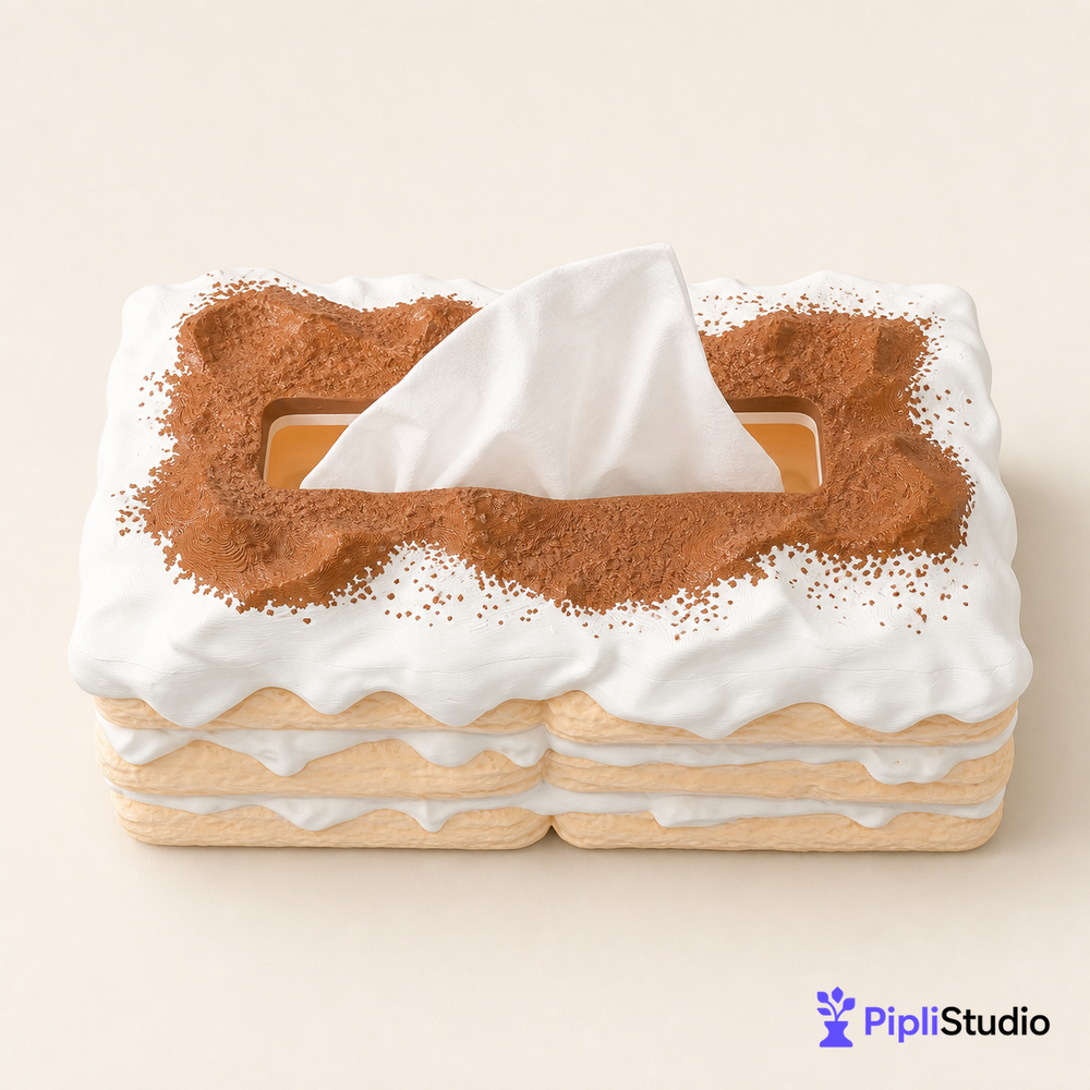 Tiramisu Tissue Box Holder