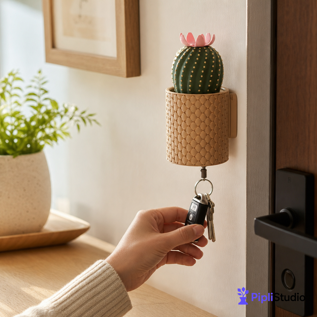 cacti-keys-cactus-blooming-wall-mounted-keyholder